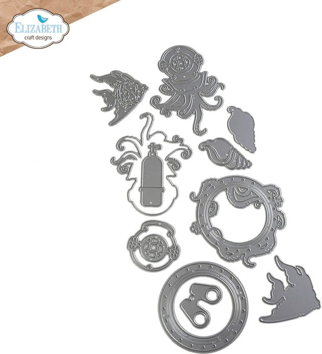 Elizabeth Craft Designs Dieset voor zeedieren (1940)